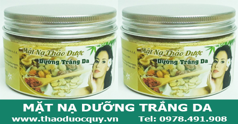 mặt nạ dưỡng trắng da