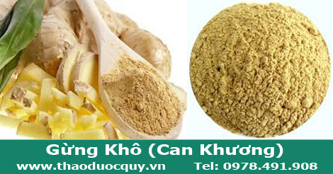 bột gừng khô nguyên chất