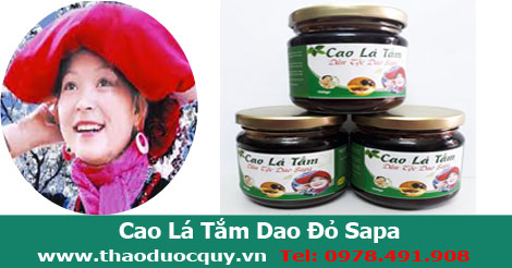 cao l&aacute; tắm dao đổ sapa