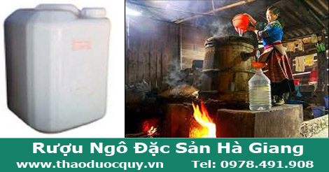Rượu ngô đặc sản hà giang